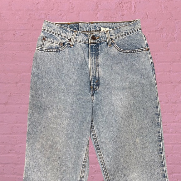 VTG Levi’s 512 Mom Jeans Light Wash 10 - Picture 3 of 7